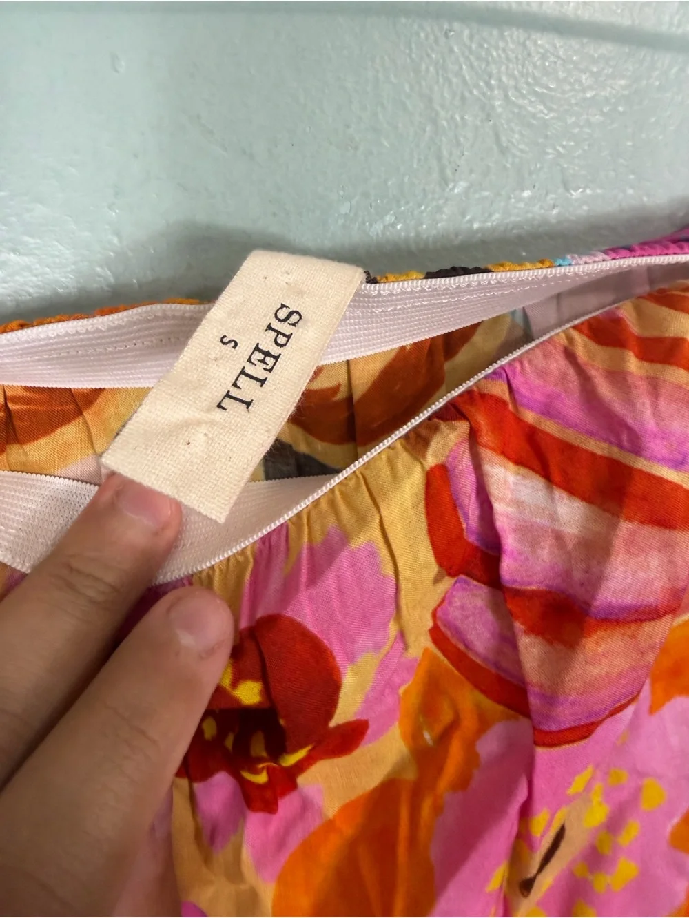 Spell Birth Of Venus Maxi Skirt Floral Ruffle Small